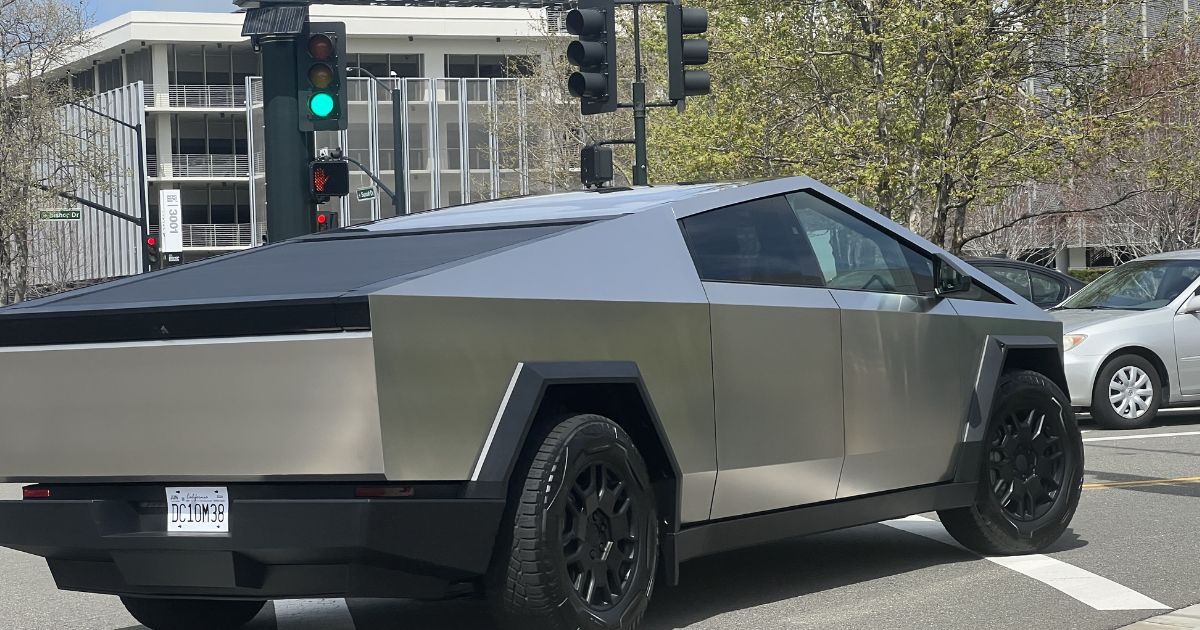 Tesla Cybertruck is seen in a file photo from March 2024.