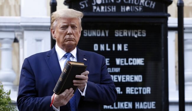 Trump Allowed Worship Services at White House for Staffers, 'Good Catholic' Biden Doesn't – PJ Media