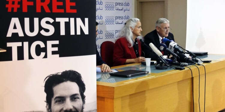 Mother of abducted journalist Austin Tice tells Congress he's still alive in Syria