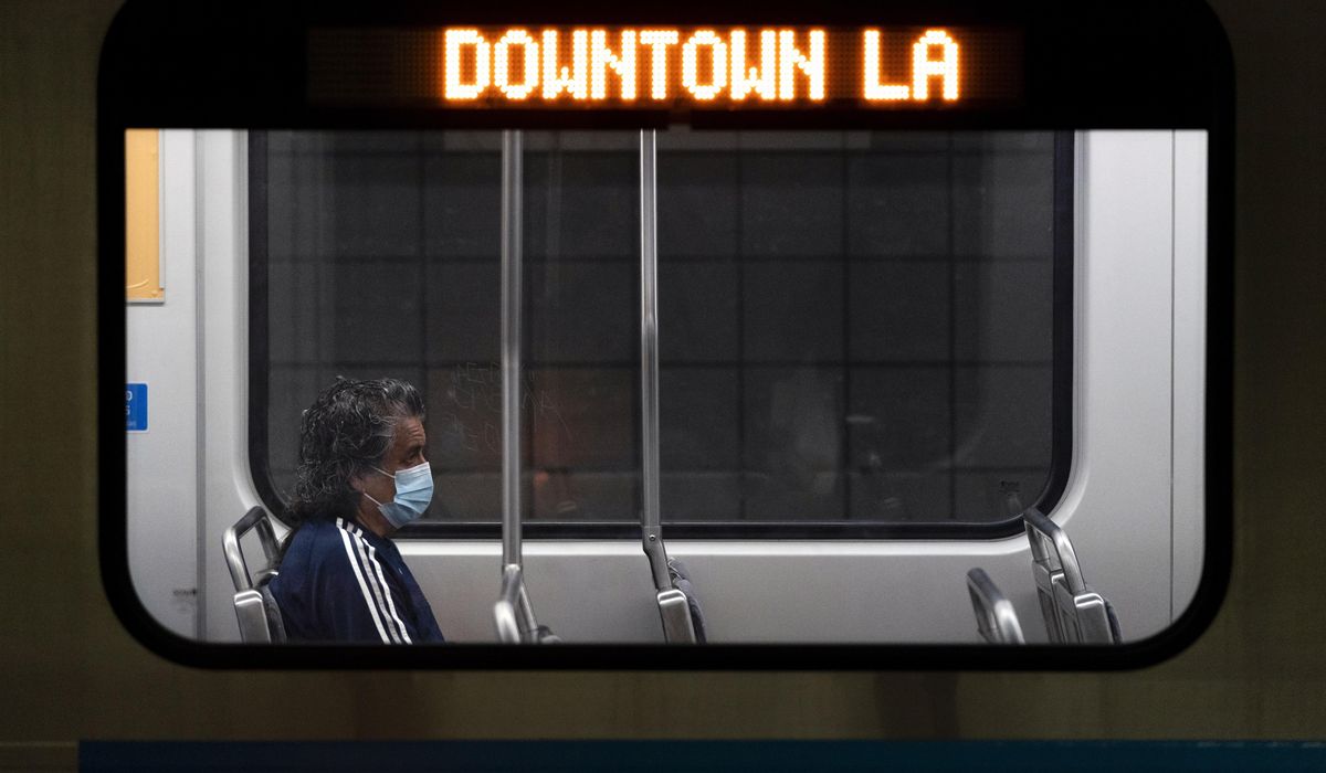 Metro train, bus collide in downtown Los Angeles, injuring more than 50