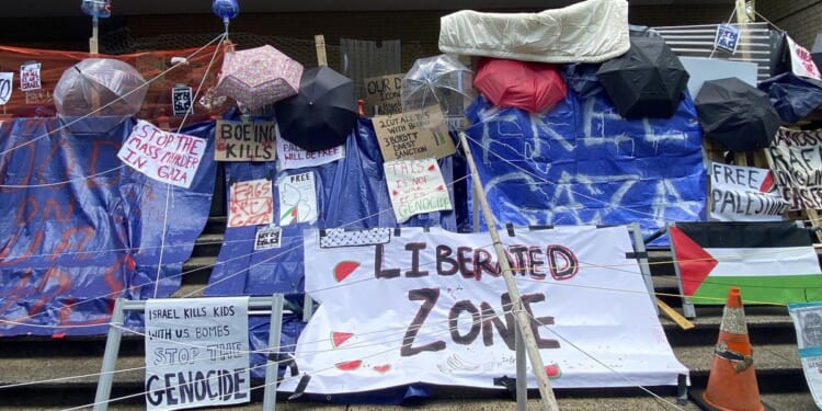 Portland State University stays closed after anti-Israel protesters seize library