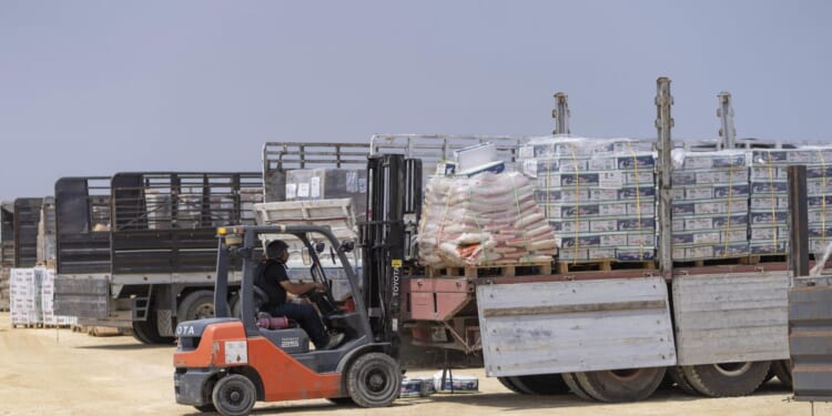 Pentagon says U.S. pier for Gaza aid is more than half-completed, to be ready soon