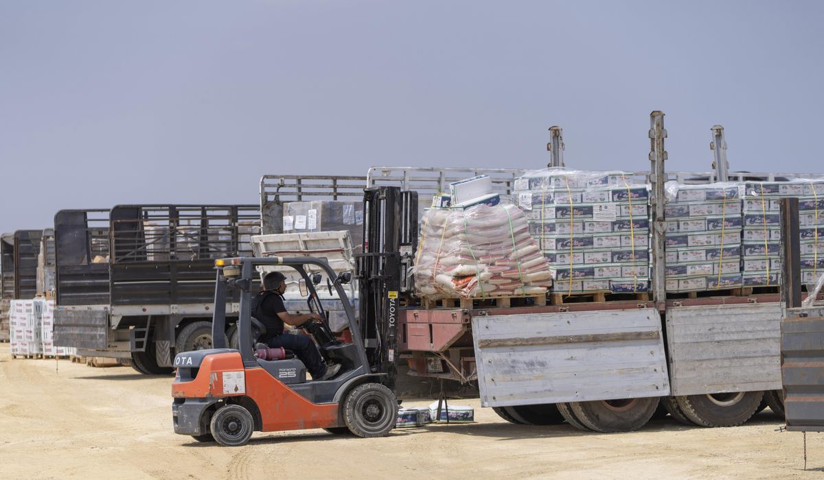 Pentagon says U.S. pier for Gaza aid is more than half-completed, to be ready soon