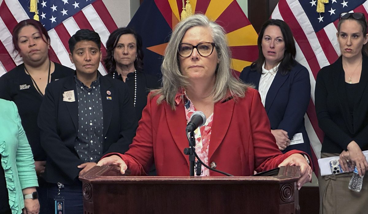 Katie Hobbs, Arizona governor, signs bill to repeal 1864 ban on most abortions