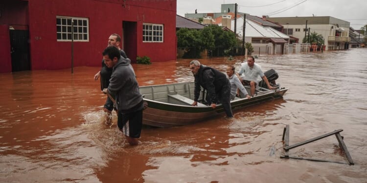 Southern Brazil hit by the worst floods in 80 years. At least 37 people have died