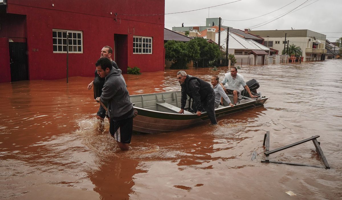 Southern Brazil hit by the worst floods in 80 years. At least 37 people have died