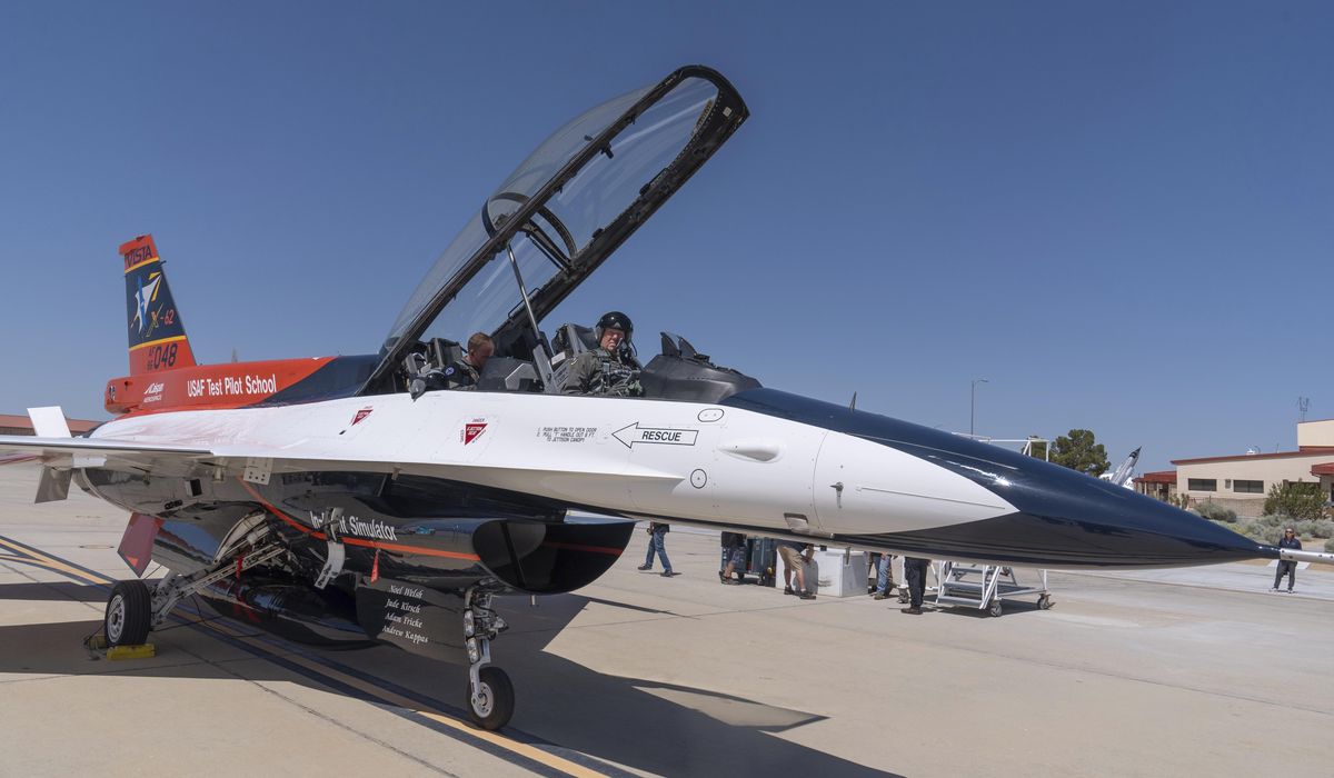 AI-controlled fighter jet took Air Force Secretary Frank Kendall for a historic ride