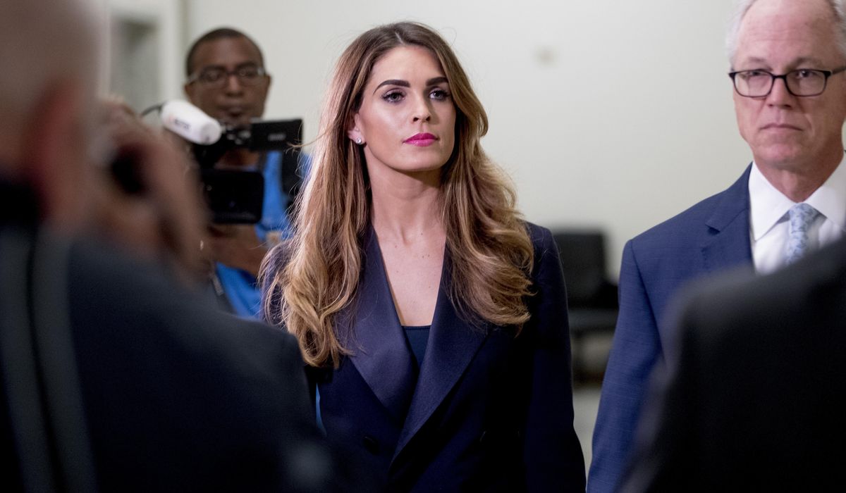 Hope Hicks describes hectic 2016 climate, cries on witness stand at Trump trial