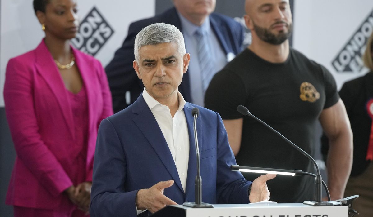 Labour's Sadiq Khan reelected as London mayor as UK's ruling Conservatives face more electoral pain