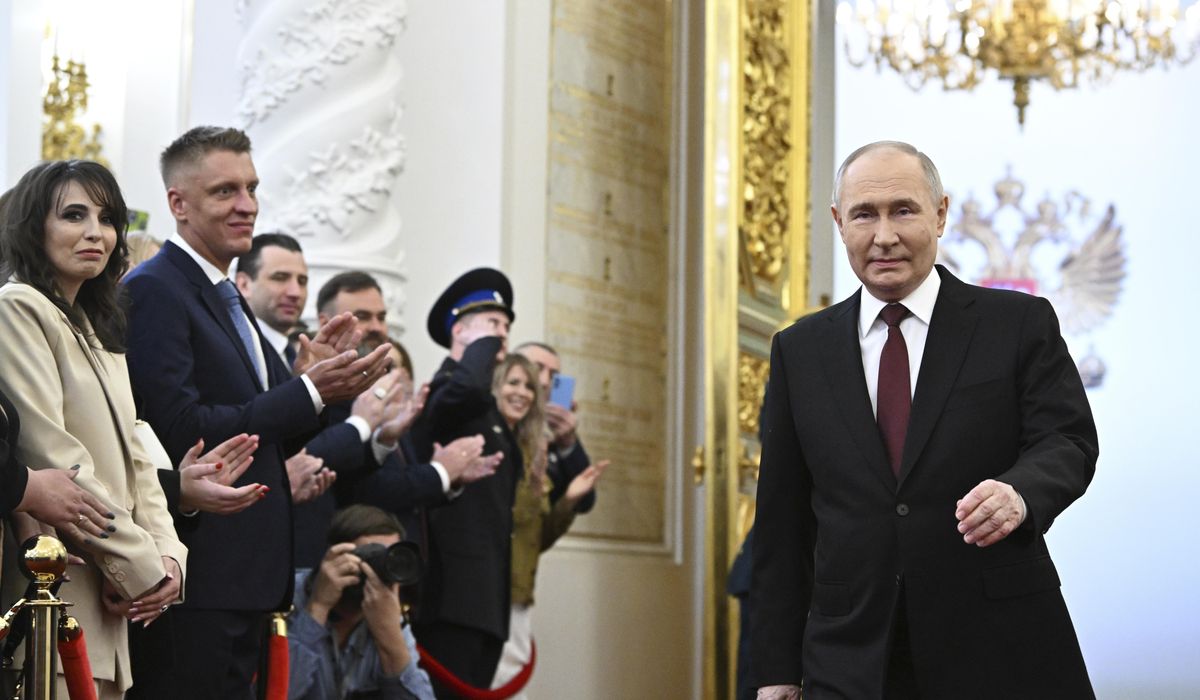 Vladimir Putin begins his fifth term as president, more in control of Russia than ever