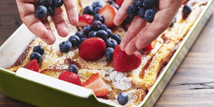 RECIPE: Mother's Day french toast casserole with orange champagne mule cocktail