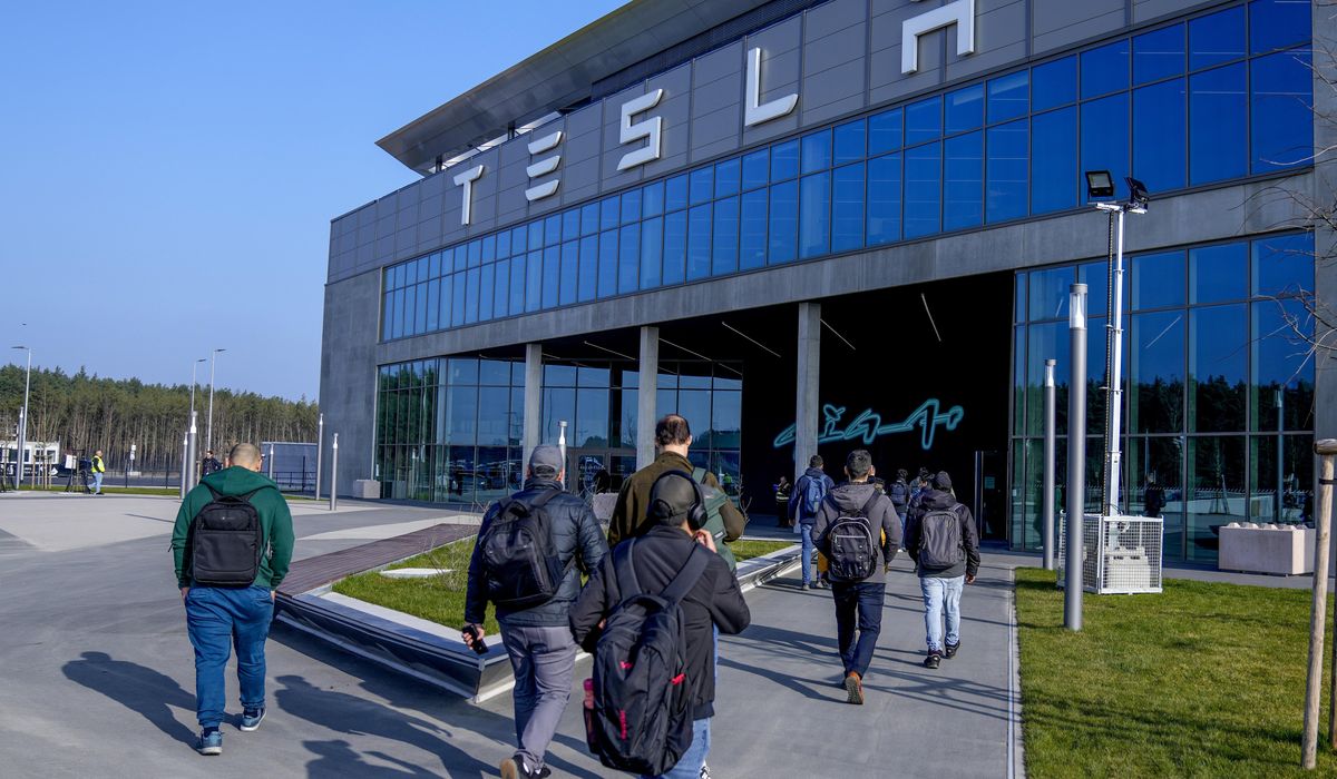 Tesla orders German factory workers to stay home amid upcoming eco protests