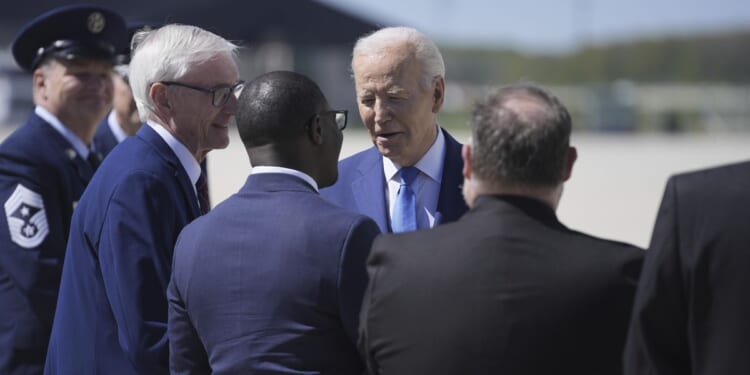 President Biden mocks Trump over jobs, economy in Wisconsin