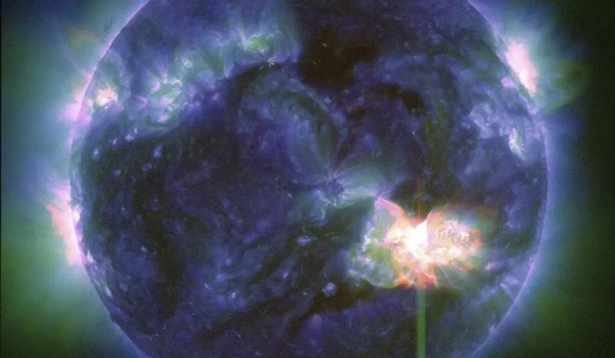 Strong solar storm may disrupt communications and produce northern lights in U.S.