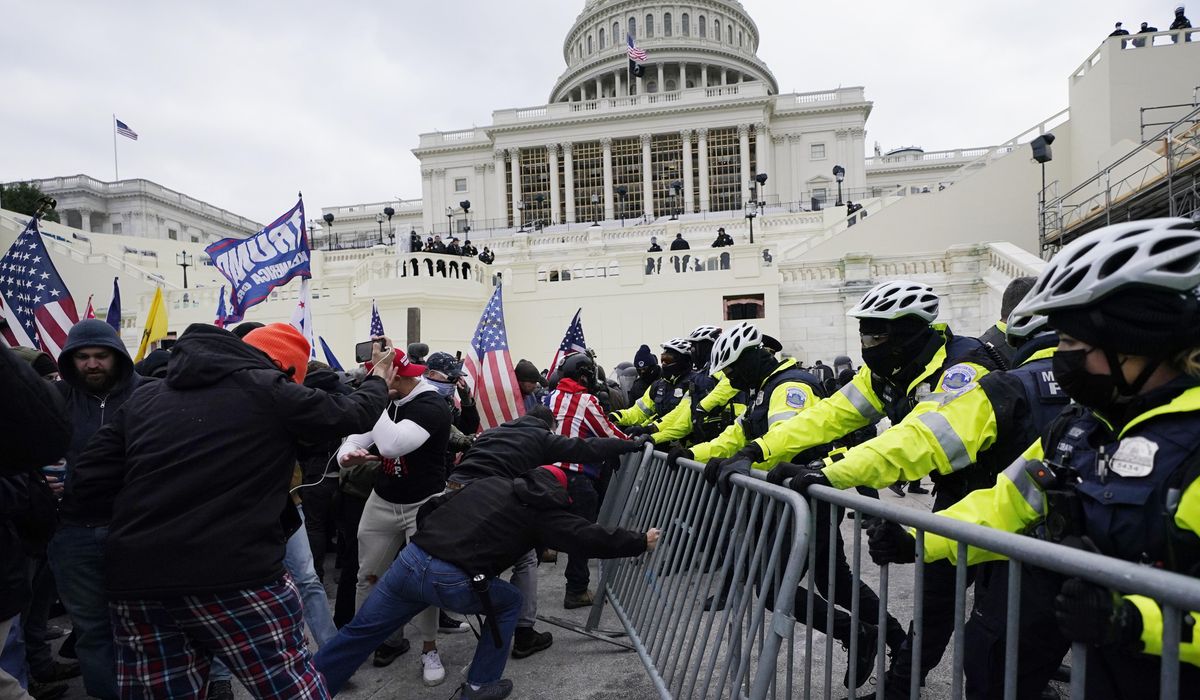 One was a Capitol Police officer. The other rioted on Jan. 6. They're both running for Congress