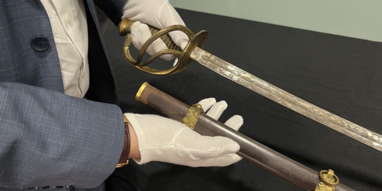 Civil War Gen. William Tecumseh Sherman's sword to be sold at auction