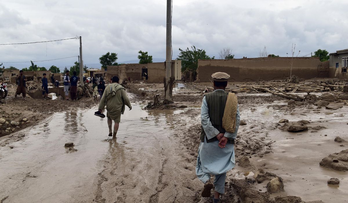 Flash floods kill more than 300 people in northern Afghanistan after heavy rains, U.N. says