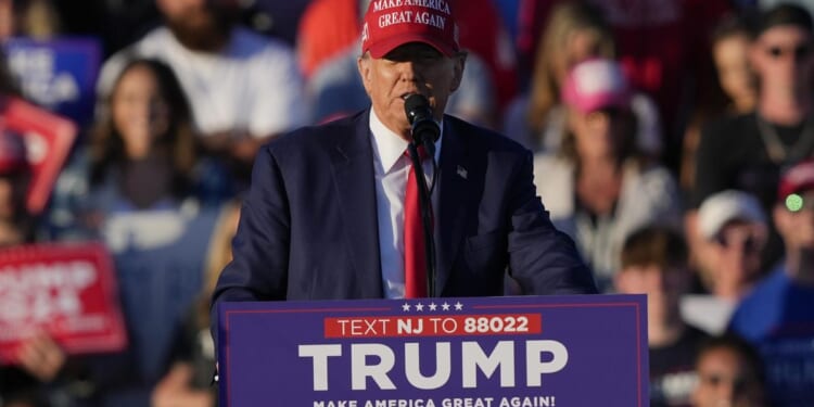 Trump tells Jersey Shore crowd he's being forced to endure 'Biden show trial' in hush money case