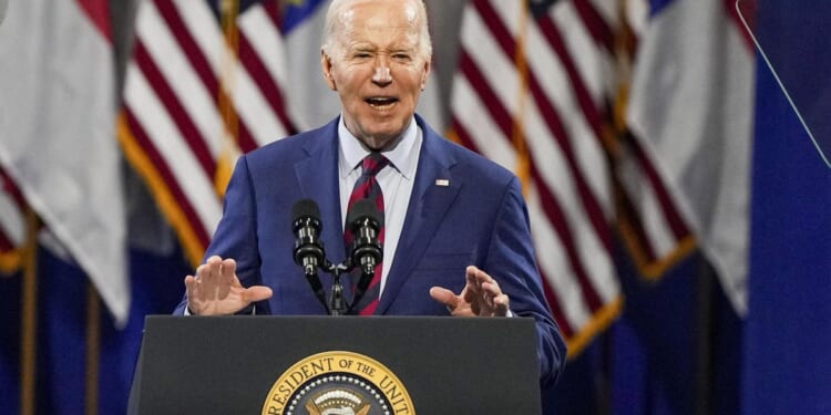 Joe Biden tells supporters that Donald Trump is 'clearly unhinged'