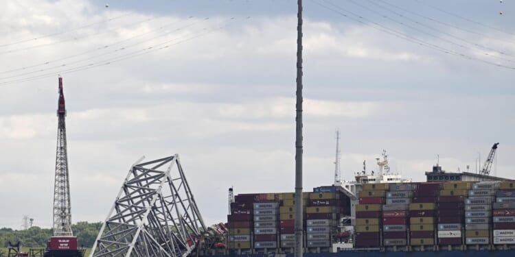 Demolition of collapsed Key Bridge postponed due to weather