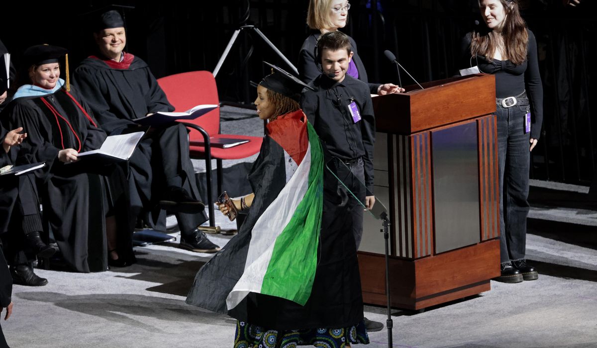 College protests over Israel-Hamas war scaled down during U.S. commencement exercises