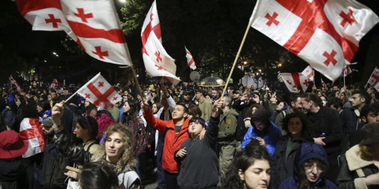 Thousands protest in Georgia against 'Russia-style' law on foreign influence