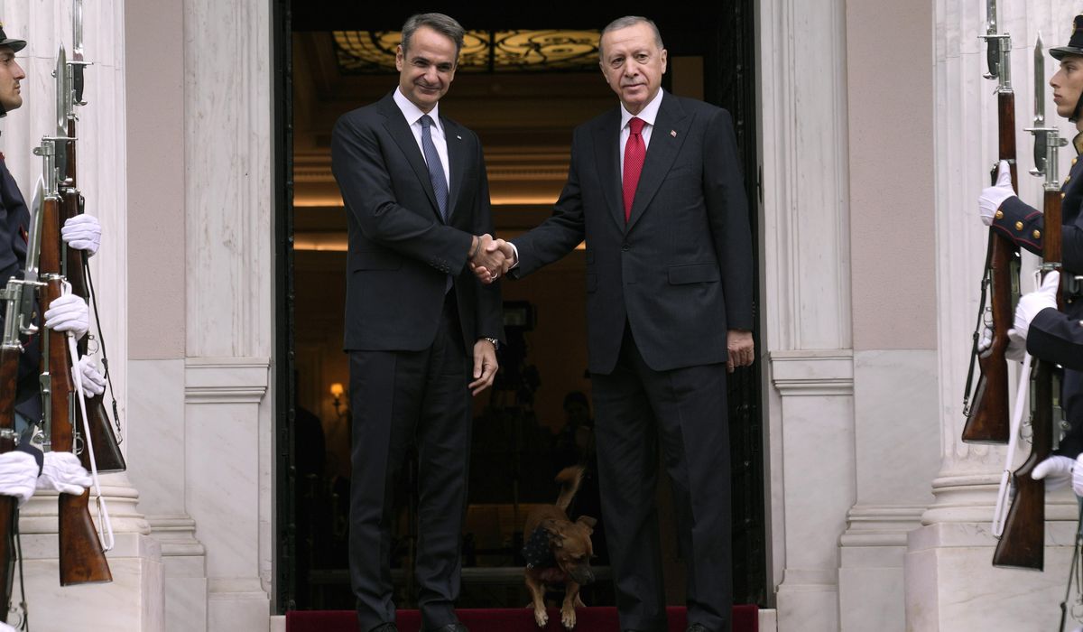 Greek PM Kyriakos Mitsotakis in Turkey for talks as the regional rivals seek to improve relations