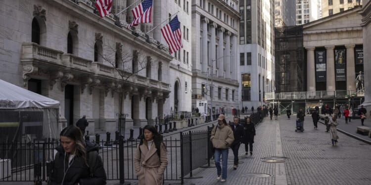 Wall Street drifts around the edge of its record