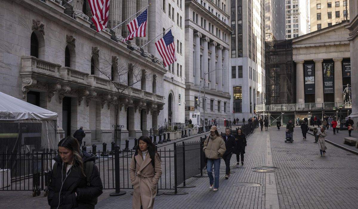 Wall Street drifts around the edge of its record