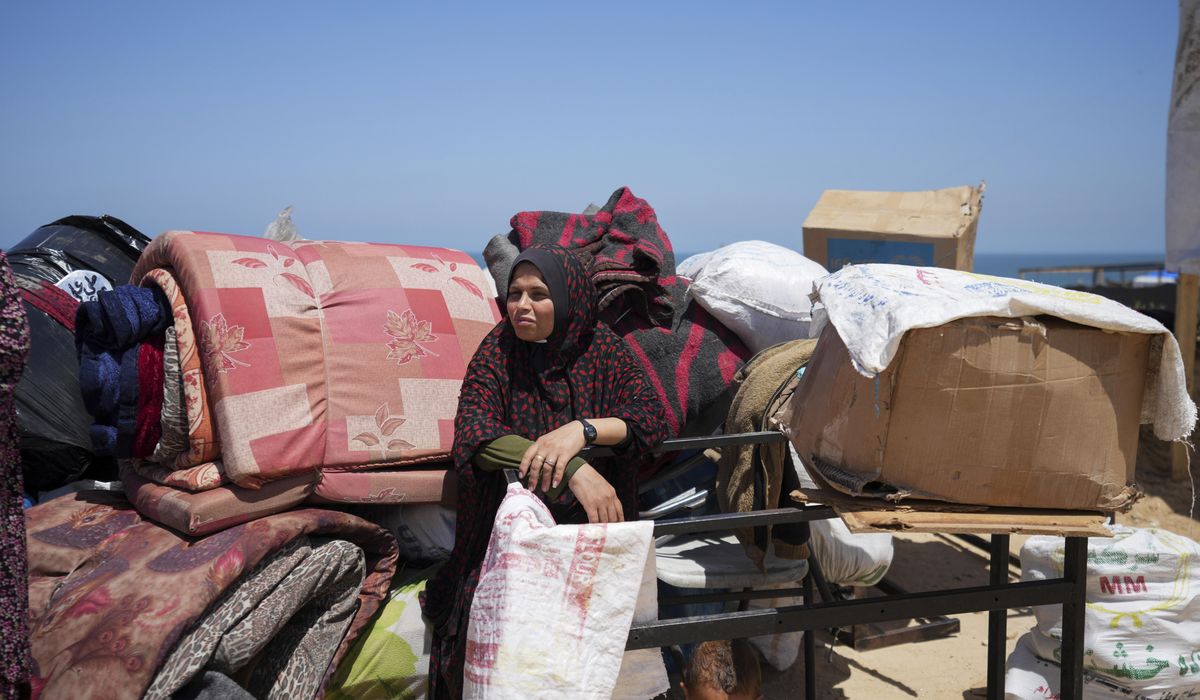 Over half a million people flee fighting in Rafah and northern Gaza, U.N. says