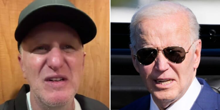 Michael Rapaport and Joe Biden