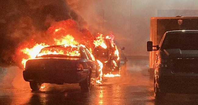 Anarchist Group Says It Torched Police Cars in Support of Pro-Palestinian Protesters – HotAir