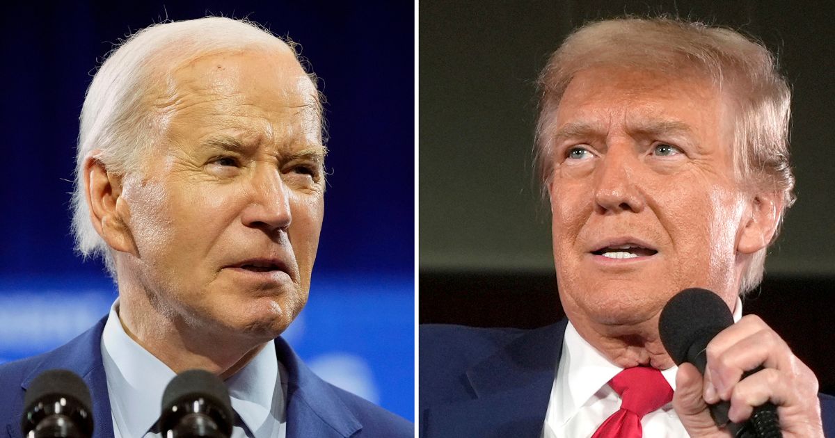 Joe Biden and Donald Trump