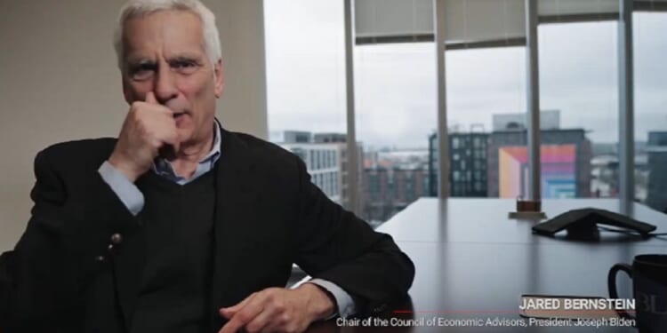 Jared Bernstein, chairman of the U.S. Council of Economic Advisers, struggles to answer a basic question in the leftist documentary "Finding the Money."