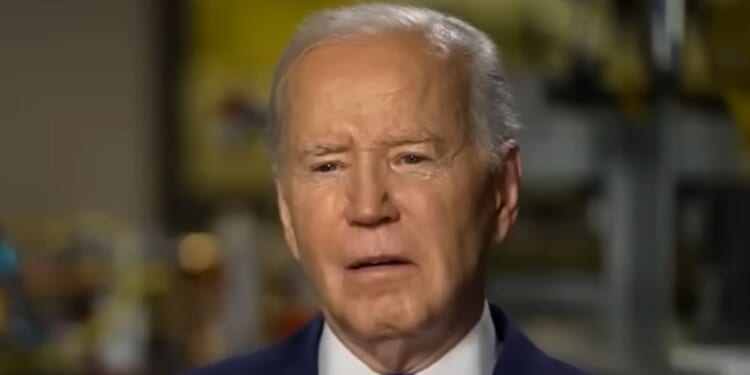 President Joe Biden is interviewed by CNN's Erin Burnett.