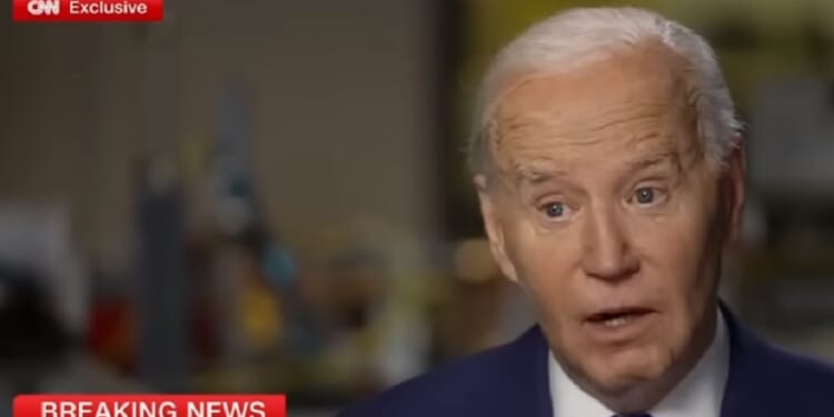 President Joe Biden in a CNN interview that aired Wednesday.