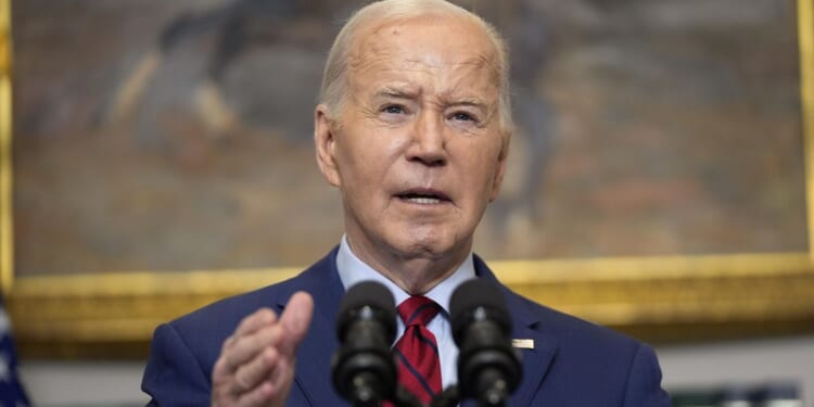 Biden says 'order must prevail' on college campuses