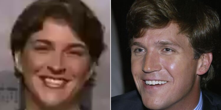 Early in their respective broadcast careers, Rachel Maddow, left, and Tucker Carlson exchanged friendly banter about their opposing political views.