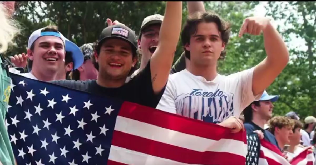 A new campaign ad for former President Donald Trump features college student counter-protesters, highlighting their patriotism in the midst of pro-Palestinian and pro-Hamas protests on college campuses across the country.