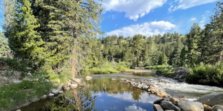 The Middle Boulder Creek flows near Nederland, Colorado.