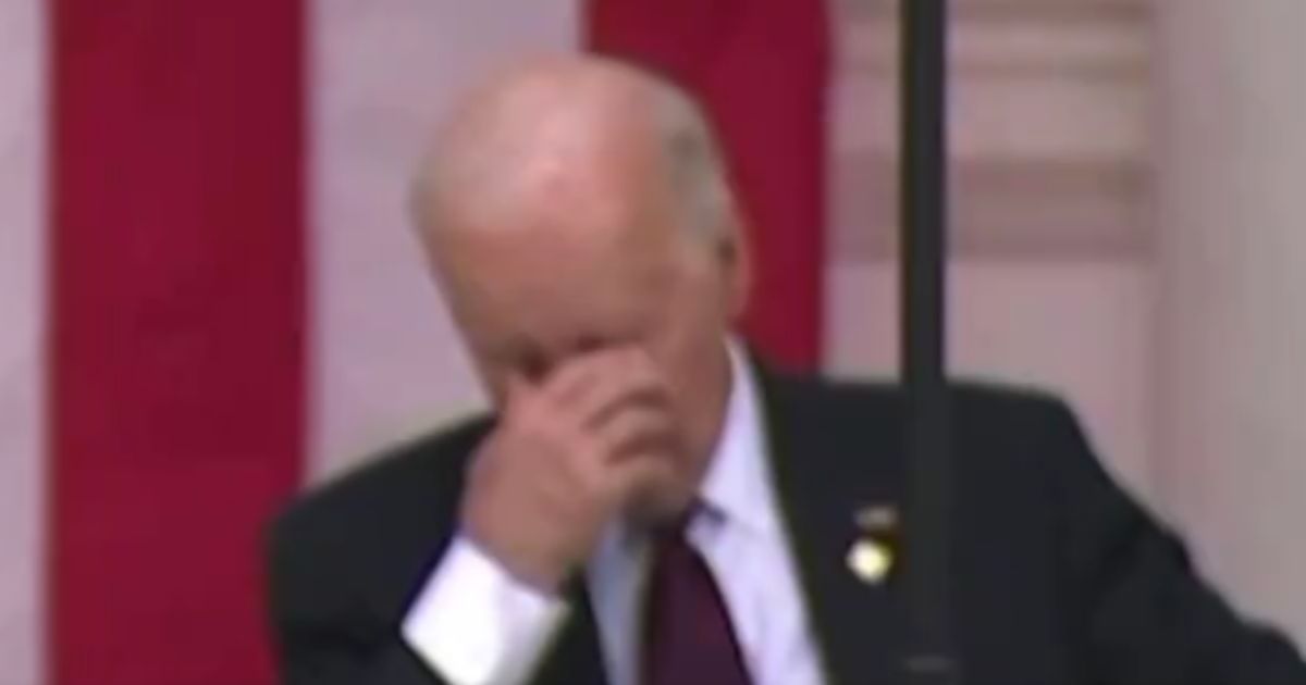 Video from a Monday Memorial Day address has supporters of President Joe Biden claiming he was silently reflecting on the day, while those who are against him claim he was caught sleeping.