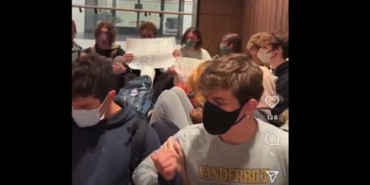 A sit-in in the chancellor's office at Vanderbilt University on March 26 led to the expulsion of three students.