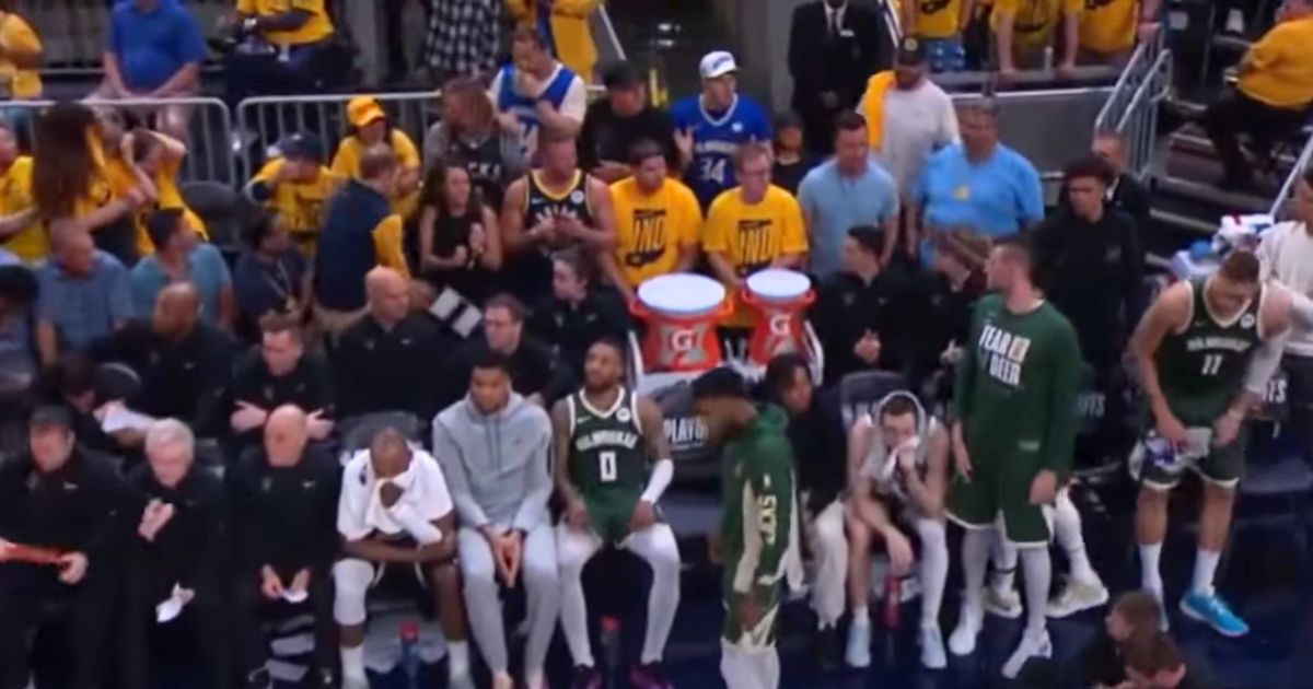 NBA Star Caught on Camera Viciously Pelting Opposing Fans During Playoff Loss: 'He's Gonna Get Suspended'