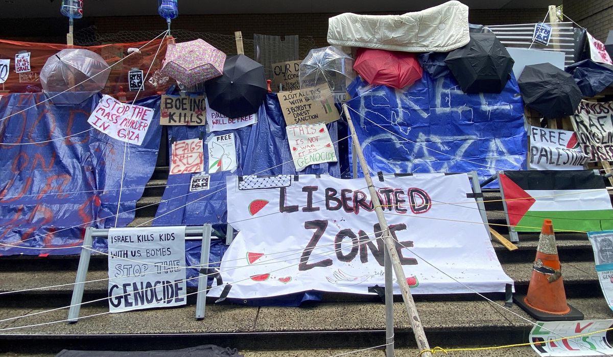 Police begin removing anti-Israel protesters from occupied Portland State University library