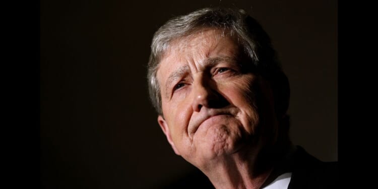 Then-U.S. Senate Republican candidate John Kennedy delivers a victory speech during an election party on December 10, 2016 in Baton Rouge, Louisiana.