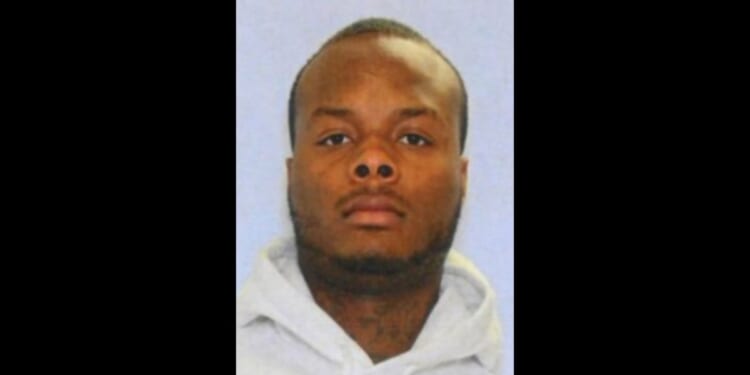 This X screen shot shows a picture of Deshawn Vaughn, who is accused of murdering an Ohio police officer in an "ambush."