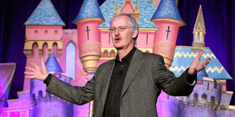 Animator John Musker speaks during Princess Tiana's official induction into the Disney Princess Royal Court at The New York Palace Hotel on March 14, 2010.