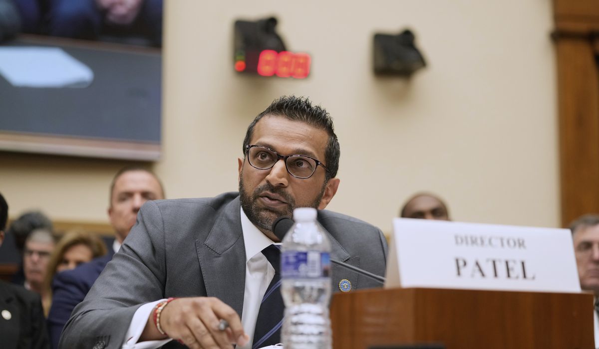 FBI Director Kash Patel says northern border is new terrorism threat