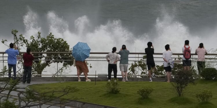 Southern Chinese cities close schools and cancel flights as Super Typhoon Ragasa nears