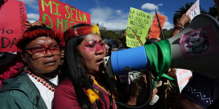 Indigenous groups criticize Ecuador's $47 billion oil expansion plan in Amazon
